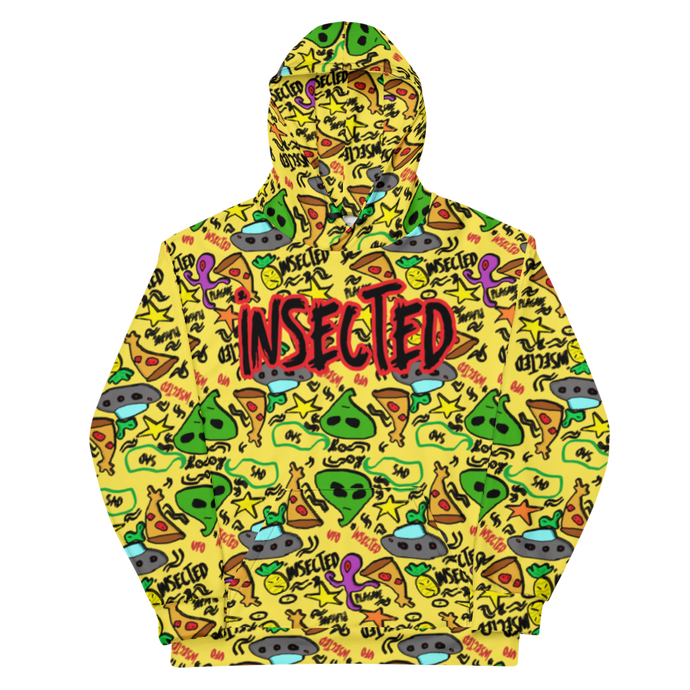 Sudadera unisex Insect Yellow