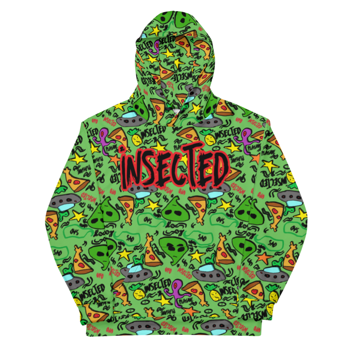 Sudadera unisex Insect Green